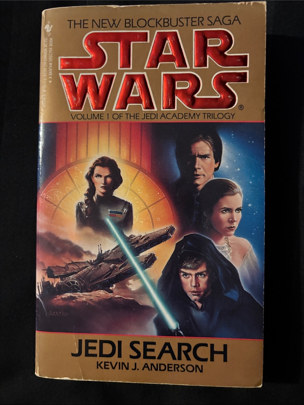 Star Wars “Jedi Search” by Kevin J. Anderson Paperback Book